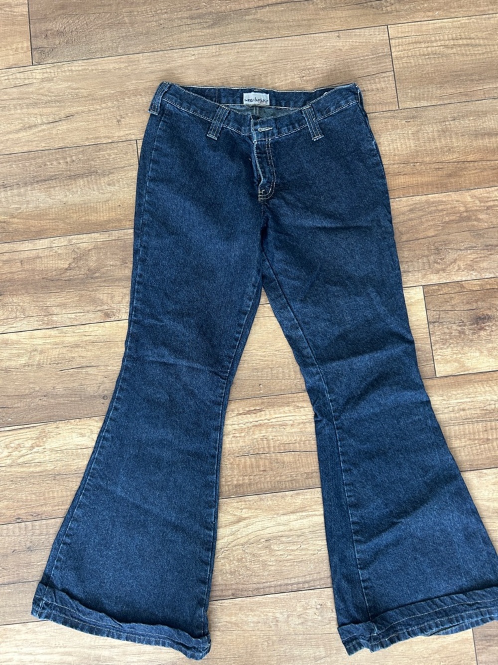 Women’s Dark Blue Flared Jeans